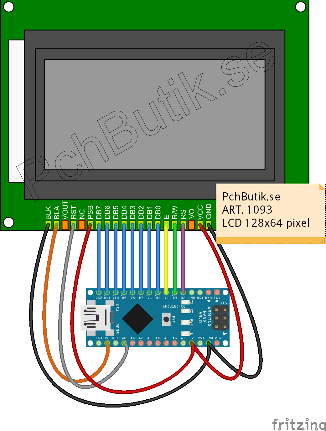 Parallell interface bild 1